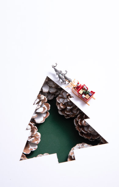 创意圣诞树图片下载