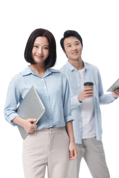 两个青年商务人士图片下载