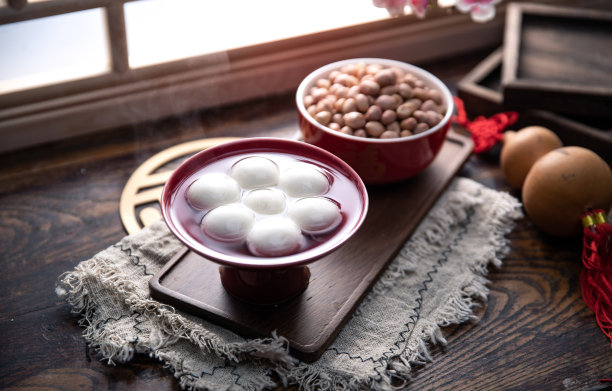 汤圆和花生图片下载