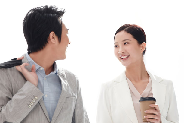 两个青年商务人士图片下载