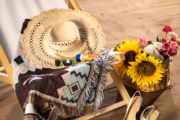 沙滩静物图片下载