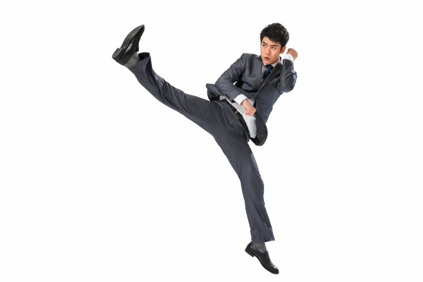 功夫男白领图片下载