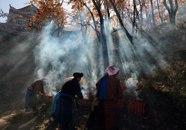 四川省金川县风景图片下载