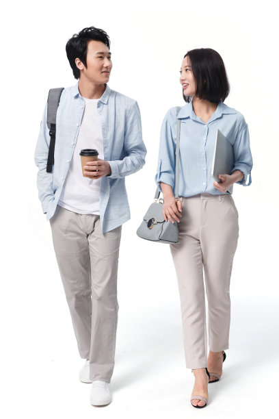 两个青年商务人士图片下载