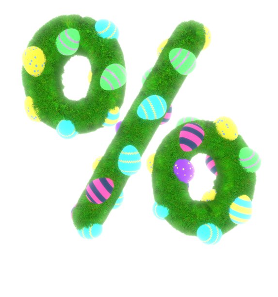 草与鸡蛋主题的字体百分比标志图片下载