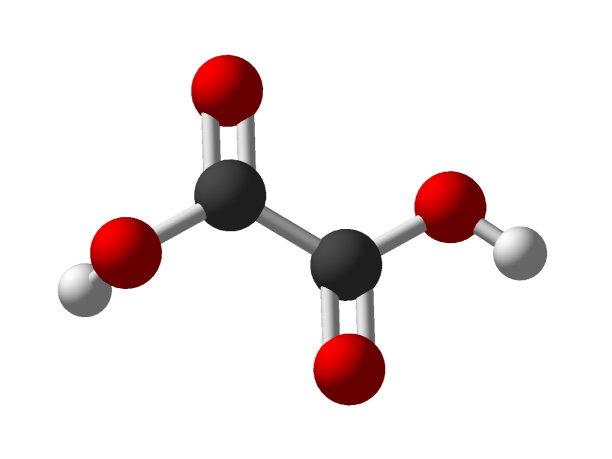 草酸的三维分子结构孤立在白色背景的化学原子分子上图片下载
