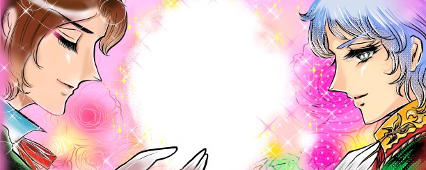 美丽的西方王子在70年代少女漫画的风格接近女人的插图图片下载