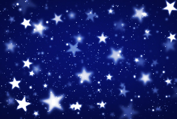 闪亮美丽闪亮的星星背景插图图片下载
