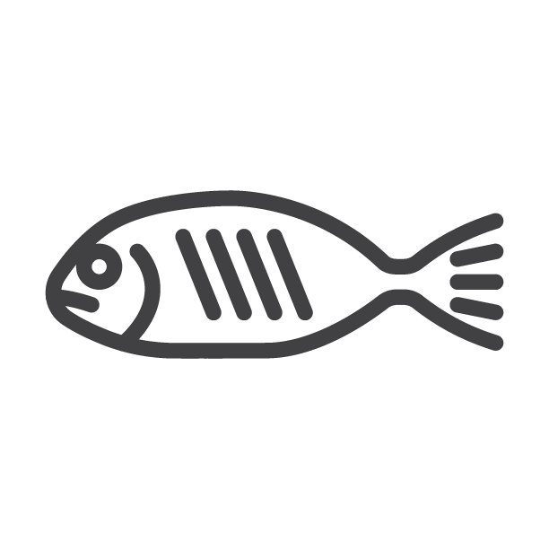 烤鱼线图标图片下载