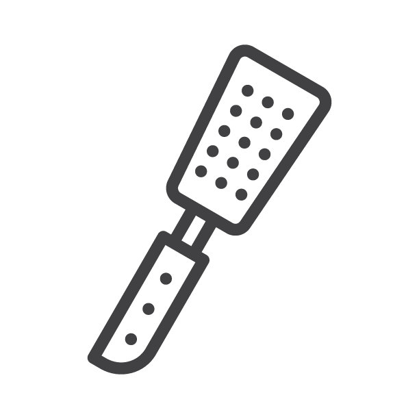 烧烤铲线条图标图片下载