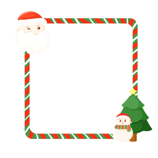 圣诞节 圣诞节边框图片下载