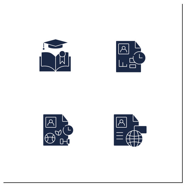 工作简历图标设置图片下载