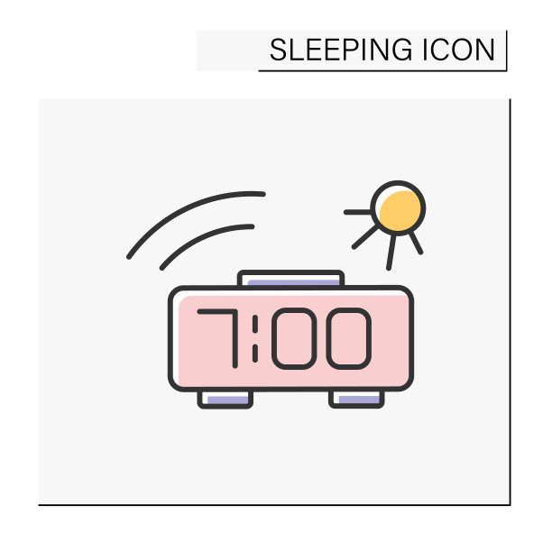 闹钟颜色图标图片下载