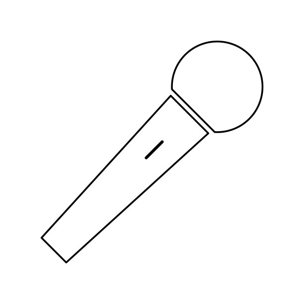 麦克风图标，音频语音符号，录制音乐会标志，网页按钮设计，卡拉ok平面说话图片下载