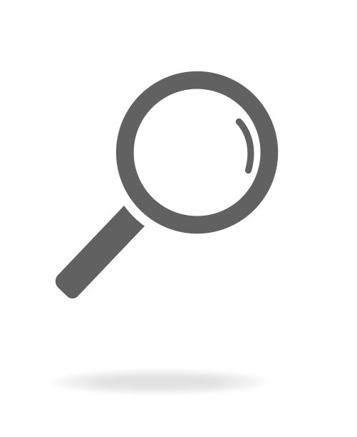 搜索放大镜图标符号图片下载