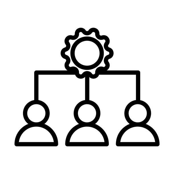 E-learning教育系列社会学图标：线型社会、人物、男人轮廓图标，适用于网页和移动设备图片下载