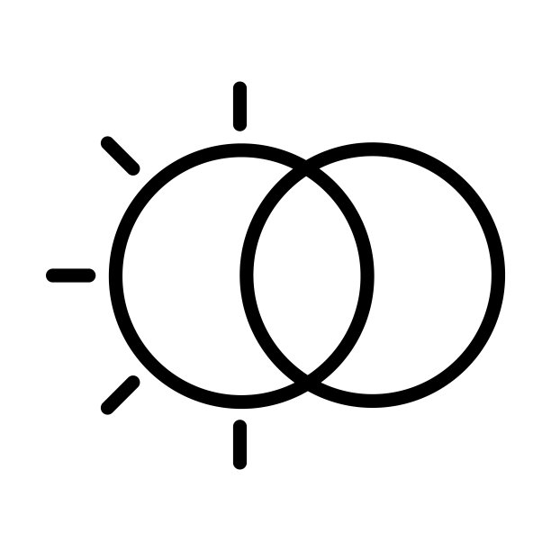 来自形状集合的HDR图标。薄线性hdr，数字，技术轮廓图标孤立在白色背景上。线向量hdr符号，网络和移动的符号。图片下载
