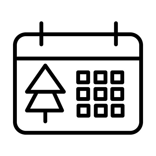 从冬季收集的圣诞节图标。薄线性圣诞节，礼物，圣诞节轮廓图标孤立在白色背景。线矢量圣诞节标志，网络和移动的符号。图片下载