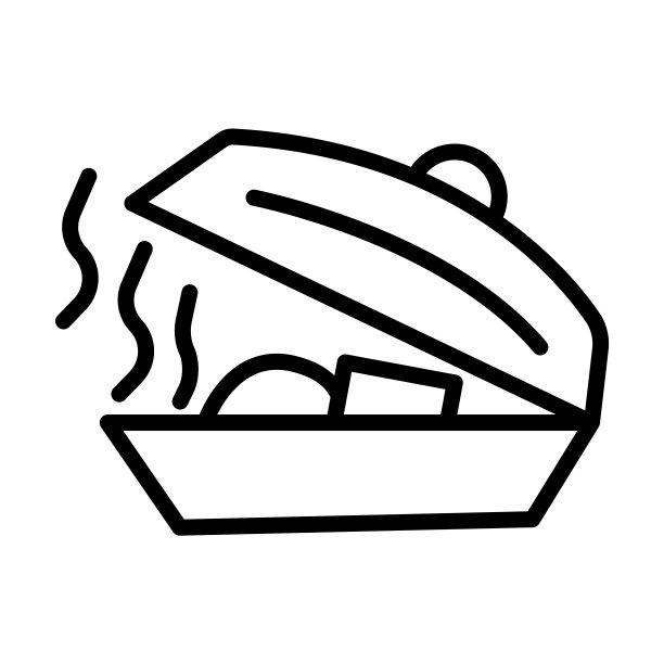 食物图标从食物收集。薄线性食品，食品，餐厅轮廓图标孤立在白色背景上。直线矢量食品符号，网络和移动符号。图片下载