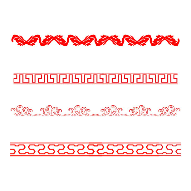 虎年新年分隔符图片下载