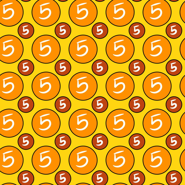 无缝图案五号图片下载