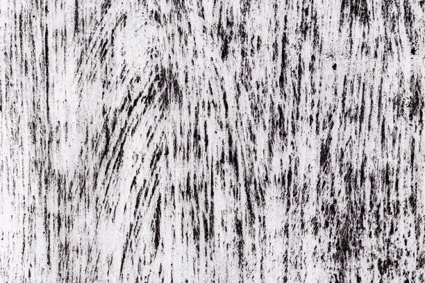 黑色笔画与木炭在白色水彩纸的背景图片下载