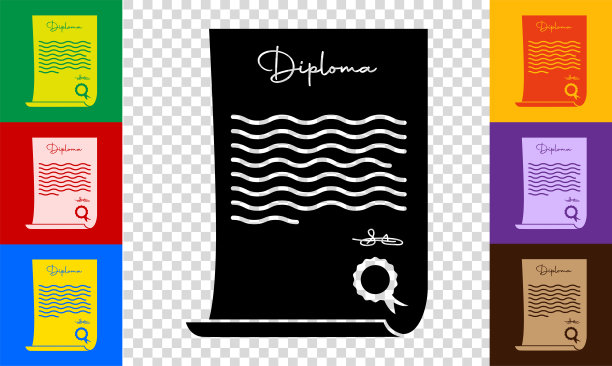 文凭图标图片下载