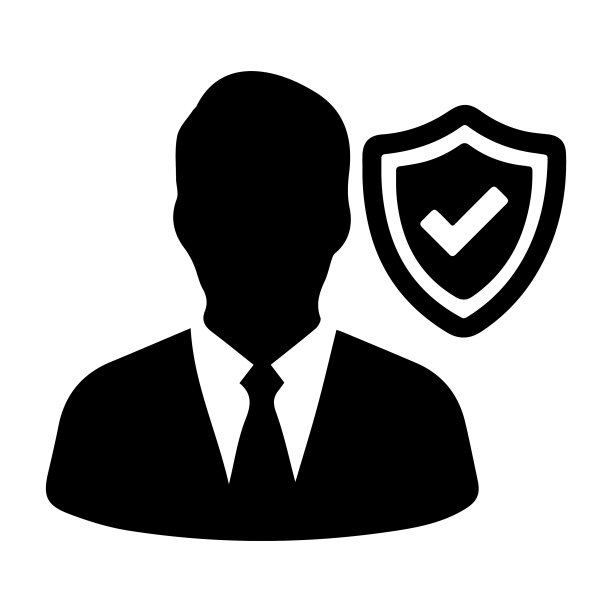 企业保护，安全，盾形图标图片下载