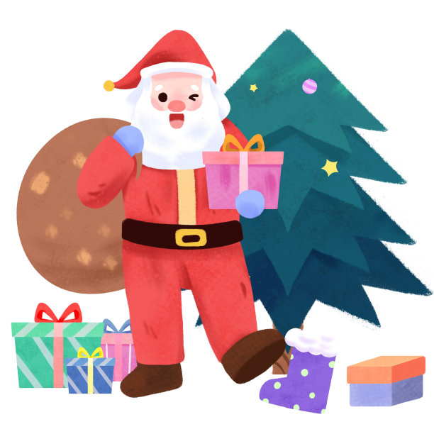 礼物来了psd图片下载