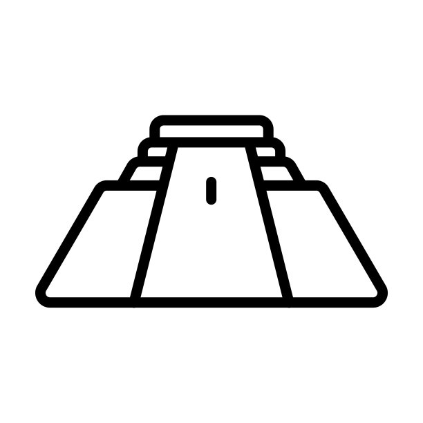 金字塔的魔术师图标从纪念碑收藏。瘦的线性金字塔魔术师，魔术，魔术师轮廓图标孤立在白色背景。线矢量金字塔的魔术师标志，。图片下载