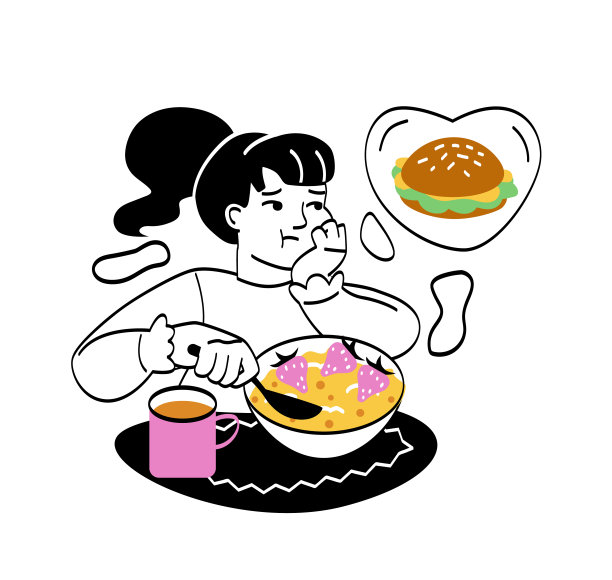 孩子吃早餐或午餐的概念图片下载