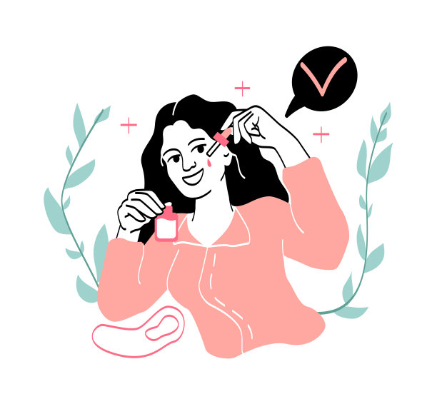 清洁和保湿面部图片下载