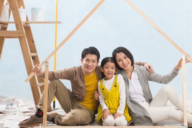 快乐家庭装修房子图片下载