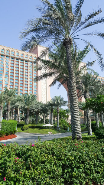 亚特兰蒂斯，迪拜的棕榈酒店图片下载
