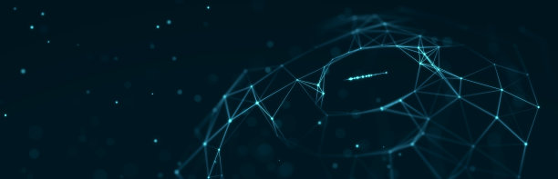 三维球体结构与连接的点和线。线框结构。技术概念的背景。3 d图片下载