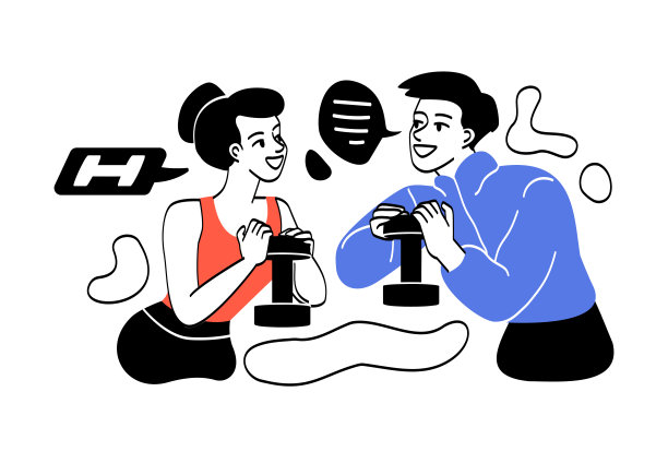 人们在健身房锻炼图片下载