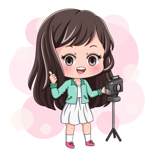 可爱的小女孩图片下载