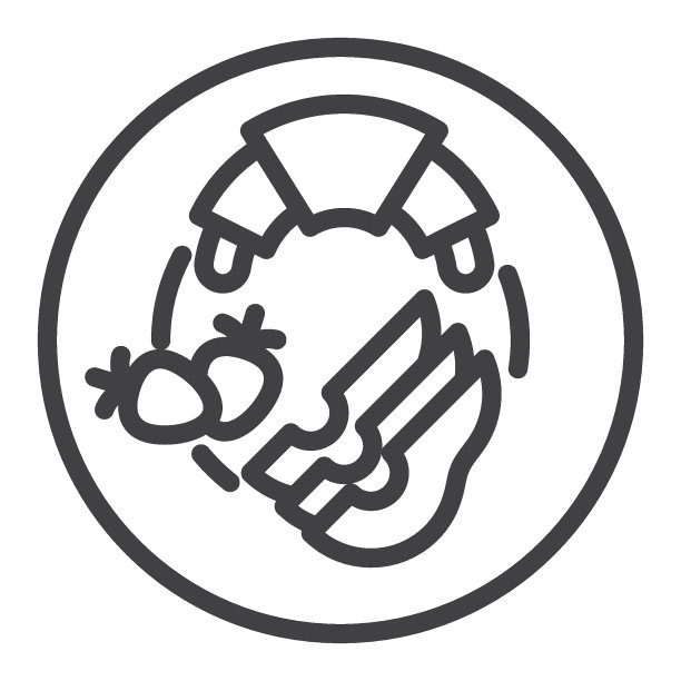 素食早餐盘线图标图片下载