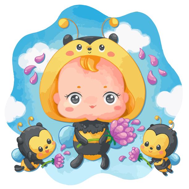 12 _baby蜜蜂图片下载
