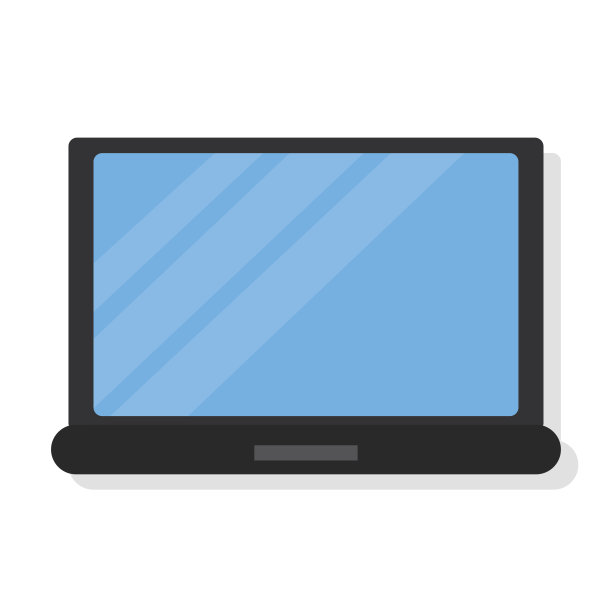 孤立的笔记本电脑供应学校矢量插图图片下载