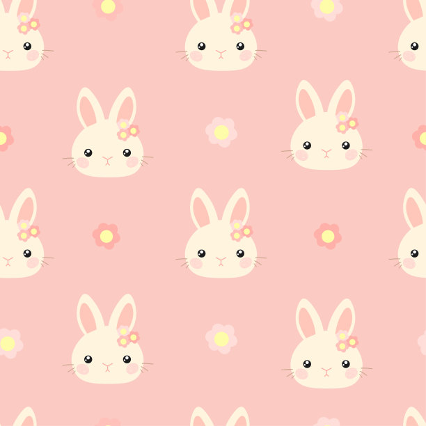 兔子无缝模式图片下载