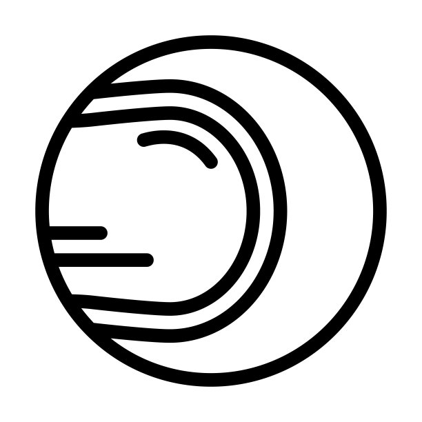 网球运动线条图标矢量素材图片下载