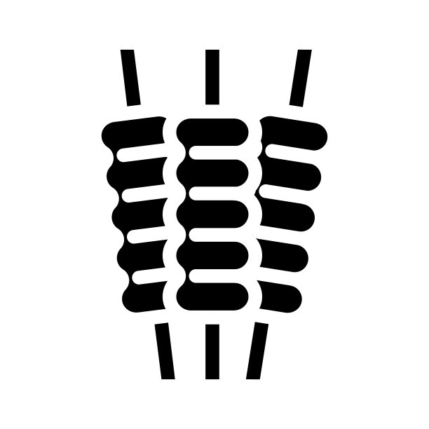 贝尔板球字形图标矢量插图图片下载