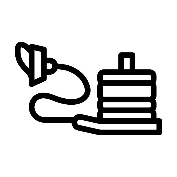 速度轨道线图标矢量插图图片下载