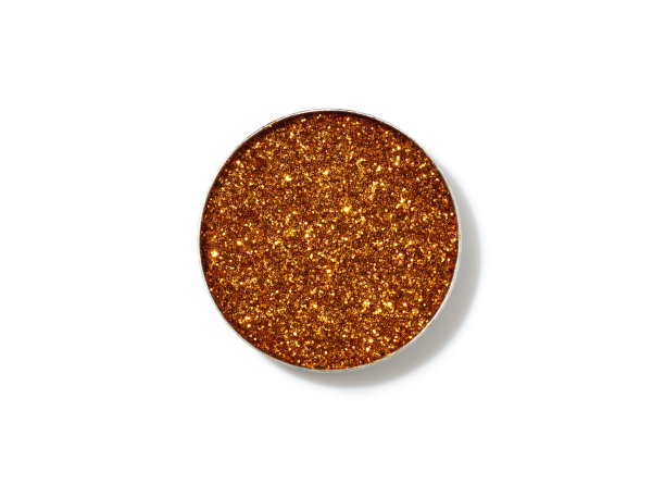 青铜微光眼影在白色背景上重新填充图片下载