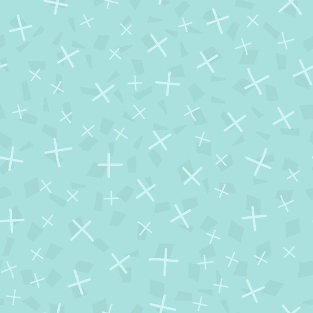 加上医院的模式。数字无缝医学背景和交叉。医疗装饰艺术。绿色背景上的几何标志。用于纺织品、包装、包装纸的设计。向量图片下载