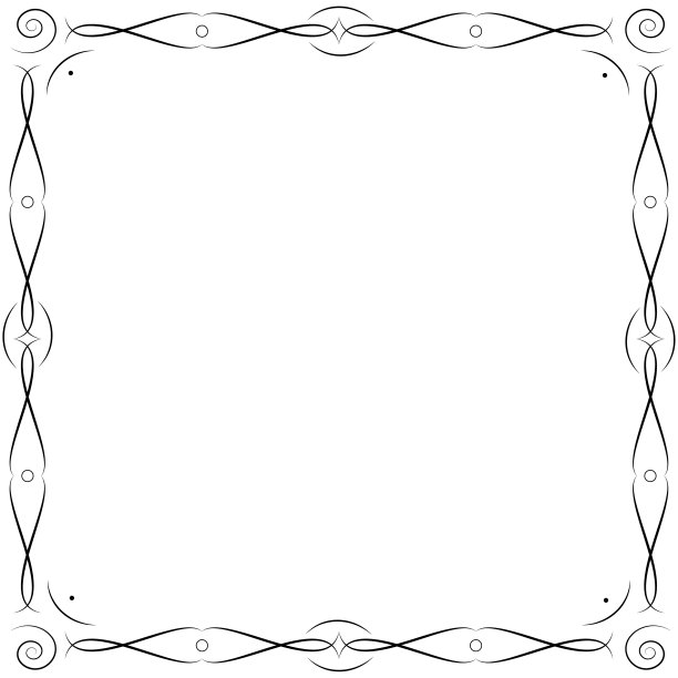 葬礼装饰华丽的方框抽象图案。图片下载