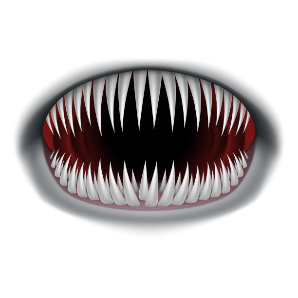 怪物的下巴图片下载