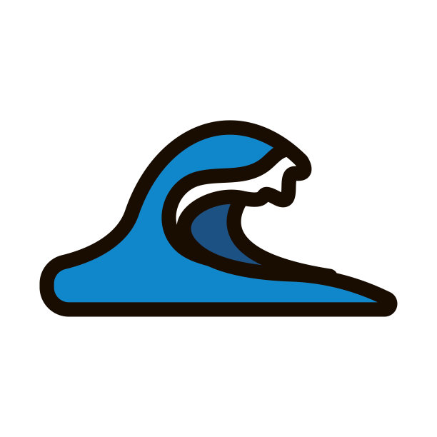 孤立的海夏天图标矢量插图图片下载