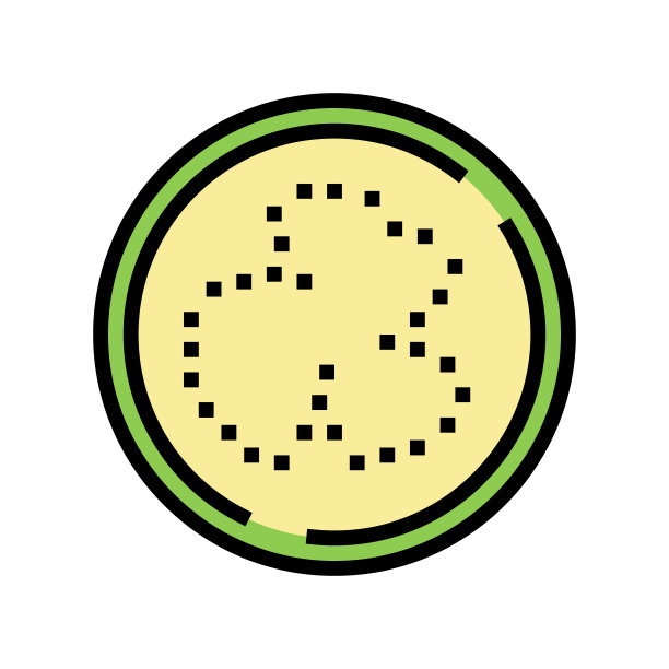 切片茄子彩色图标矢量素材图片下载